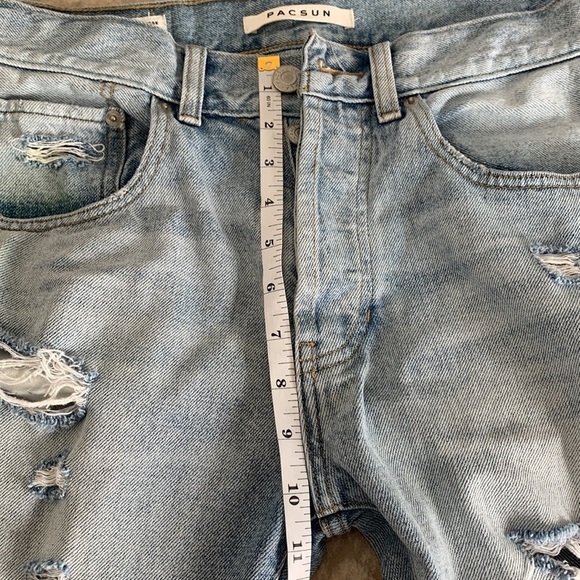 Pacsun vintage loose distressed jeans size 28 - Picture 10 of 14
